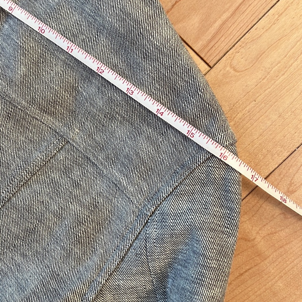 Christian Dior Boutique Paris Grey Denim Jacket Size Small - Picture 11 of 13